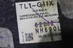 Покрытие напольное (седан) для Honda Accord(CU-CW) с 2008-2013г (Аккорд)