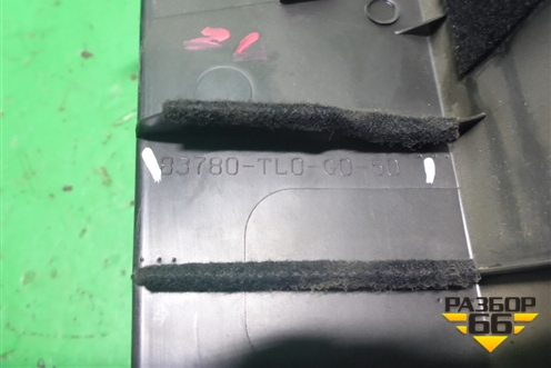 Накладка двери задней левой (на каркас) (83780TL0G050) для Honda Accord(CU-CW) с 2008-2013г (Аккорд)