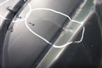 Бампер задний (после 2015г под накладку под парктроник) (6410D278ZZ) для Mitsubishi Outlander с 2012-2024г (Аутлендер)