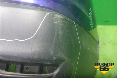 Бампер задний (до 2017г) (85022BP70H) для Nissan Qashqai (J11E) с 2013г (Кашкай)