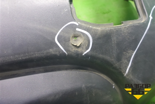 Бампер задний (до 2017г) (85022BP70H) для Nissan Qashqai (J11E) с 2013г (Кашкай)