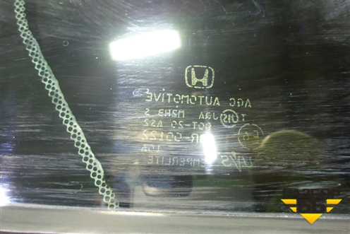 Стекло двери задней правой форточка (седан) (73405TL0E00) для Honda Accord(CU-CW) с 2008-2013г (Аккорд)