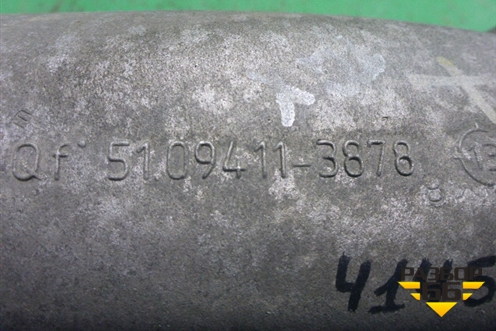 Патрубок интеркулера силуминовый  (51094113632) для MAN TGX с 2007г (ТГХ)