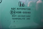 Стекло двери задней правой (73400T1GE10) для Honda CR-V(RM) с 2012г (ЦРВ СРВ)