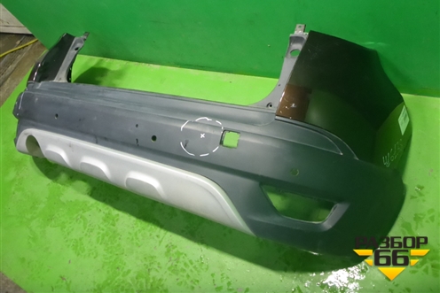 Бампер задний (под парктроник) (850220429R) для Renault Kaptur с 2016г (Каптюр)