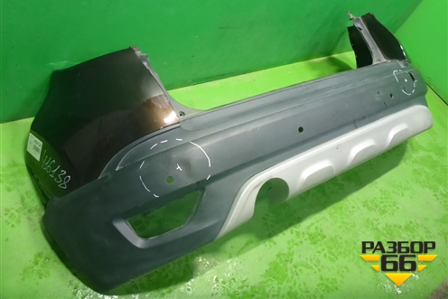 Бампер задний (под парктроник) (850220429R) для Renault Kaptur с 2016г (Каптюр)