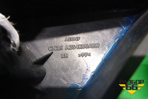 Накладка двери задней правой (уголок) (CN15A254K06ABW) для Ford EcoSport с 2014г (Экоспорт)