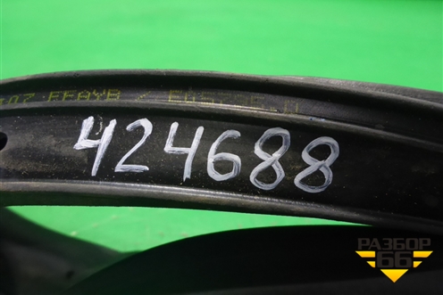 Уплотнитель двери задний правый на каркас (DN15N253A10ABF) для Ford EcoSport с 2014г (Экоспорт)