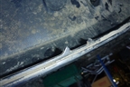Юбка переднего бампера (после 2009г) для Honda CR-V(RE) с 2006-2012г (ЦРВ СРВ)