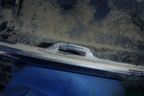 Юбка переднего бампера (после 2009г) для Honda CR-V(RE) с 2006-2012г (ЦРВ СРВ)
