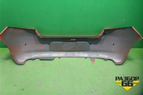 Бампер задний (под парктроник) (521590D130) для Toyota Yaris с 2005-2011г (Ярис)