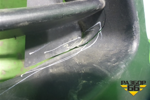 Бампер передний (до 2017г под парктроник) (62022BM92H) для Nissan Qashqai (J11E) с 2013г (Кашкай)