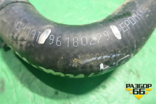 Патрубок системы охлаждения ( 1.6л F16D3) (на расширительный бачок) (96180229) для Daewoo Nexia с 1995-2016г (Нексия)