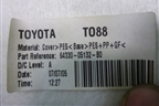 Полка багажника (седан) (6433005132) для Toyota Avensis с 2003-2009г (Авенсис)