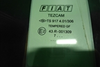 Стекло двери задней правой (46419037) для Fiat Albea с 2003г (Альбеа)