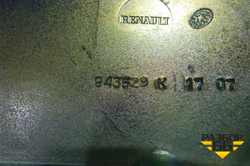 Петля капота левая (новая) (843529K) для Renault Scenic RX с 2000г (Сценик)
