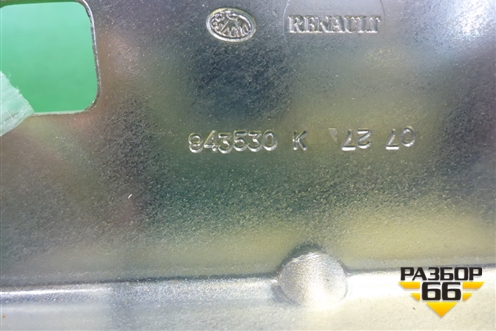 Петля капота правая (новая) (843530K) для Renault Scenic RX с 2000г (Сценик)