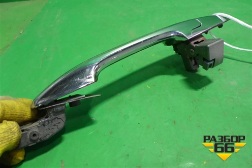 Ручка наружная двери передней правой (хром) для Honda Civic 4D с 2006-2012г (Цивик)