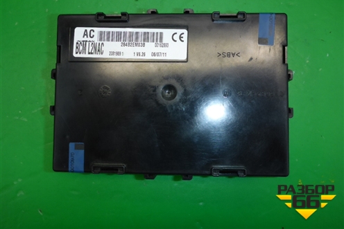Блок комфорта (284B2EM03B) для Nissan Note (Е11) с 2005-2013г (Нот)