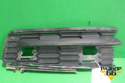 Решетка в передний бампер правая (до 2021г) (565807368) для Skoda Kodiaq с 2017г (Кодиак)