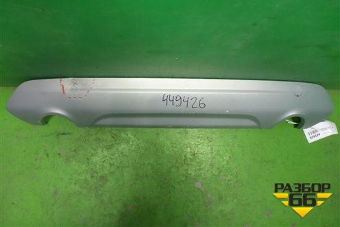 Накладка заднего бампера (CV4417F765B) для Ford Kuga с 2012г (Куга 2)
