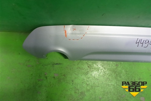 Накладка заднего бампера (CV4417F765B) для Ford Kuga с 2012г (Куга 2)