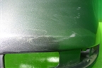 Бампер задний (после 2015г седан под парктроник) (866114Y500) для Kia Rio с 2011-2016г
