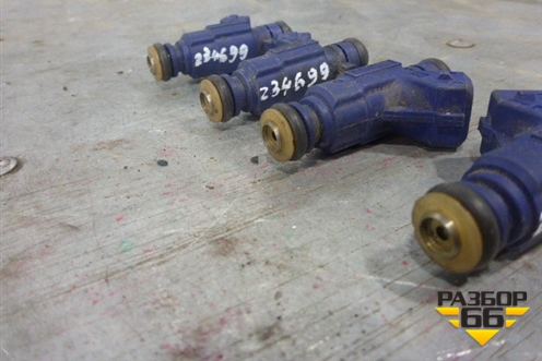 Форсунка инжекторная электрическая (1.5л 4G15) (0280156166) для BYD F3 с 2007г (Ф3)