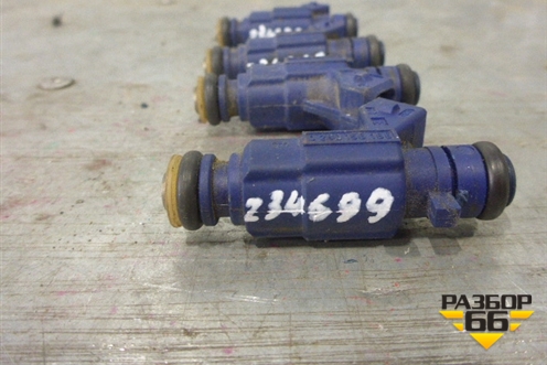 Форсунка инжекторная электрическая (1.5л 4G15) (0280156166) для BYD F3 с 2007г (Ф3)