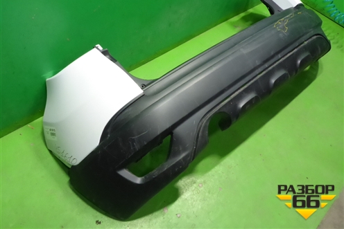 Бампер задний (под накладку) (850220429R) для Renault Kaptur с 2016г (Каптюр)