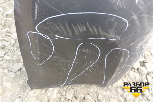 Бампер задний (до 2015г под парктроник) (5215942190) для Toyota Rav-4 с 2012-2019г (Рав 4)