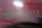 Накладка двери багажника (74890SMGE000M1) для Honda Civic 5D с 2006-2012г (Цивик)