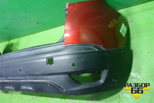 Бампер задний (под парктроник) (850228555R) для Renault Kaptur с 2016г (Каптюр)