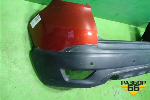 Бампер задний (под парктроник) (850228555R) для Renault Kaptur с 2016г (Каптюр)