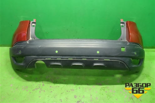 Бампер задний (под парктроник) (850228555R) для Renault Kaptur с 2016г (Каптюр)
