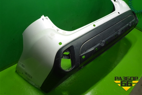 Бампер задний (после 2015г под накладку и парктроник) (6410D278ZZ) для Mitsubishi Outlander с 2012-2024г (Аутлендер)