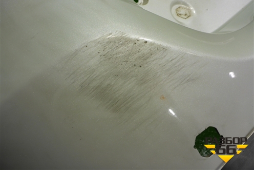 Бампер задний (после 2015г под накладку и парктроник) (6410D278ZZ) для Mitsubishi Outlander с 2012-2024г (Аутлендер)