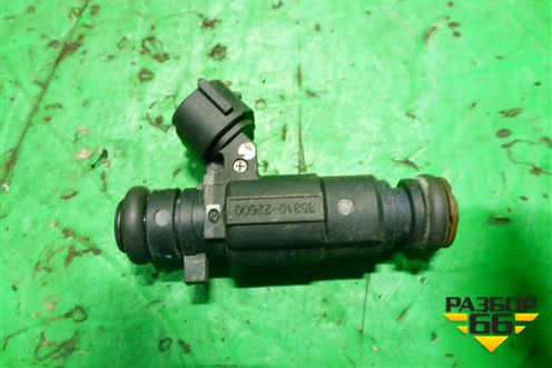 Форсунка инжекторная электрическая (1.5л G4EC) (3531022600) для Hyundai Aсcent с 2000г
