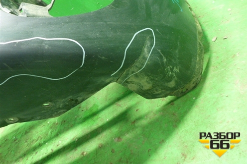 Бампер передний (после 2010г под парктроник и омыватели) (62022BR10H) для Nissan Qashqai (J10E) с 2006-2013г (Кашкай)