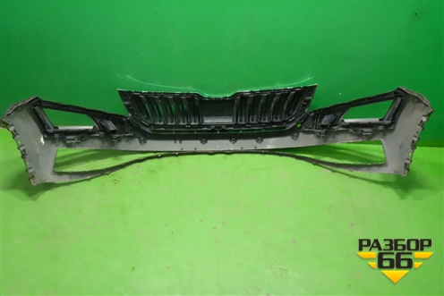 Бампер передний (565807221) для Skoda Kodiaq с 2017г (Кодиак)