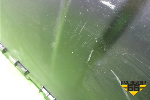 Юбка заднего бампера (4M0807521) для Audi Q7 c 2015г (Ку 7)