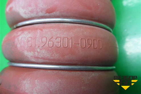 Патрубок интеркулера резиновый  (81963010900) для MAN TGS с 2007г (ТГС)