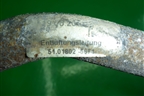 Трубка масляная  (51018025671) для MAN TGS с 2007г (ТГС)