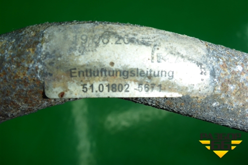 Трубка масляная  (51018025671) для MAN TGS с 2007г (ТГС)