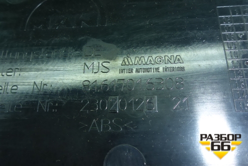 Накладка на торпедо  (81677016308) для MAN TGS с 2007г (ТГС)
