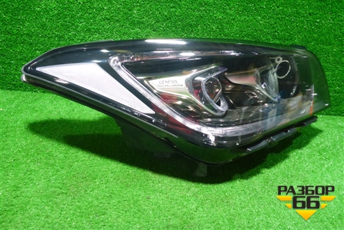 Фара правая (Full Led с блоком) (92102B1570) для Genesis G80 с 2016г (Г80)