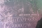 Накладка на торпедо  (боковая левая) (81617016352) для MAN TGS с 2007г (ТГС)