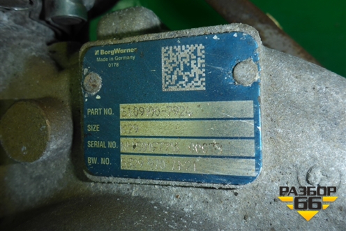 Турбина (D2066) (51091007924) для MAN TGS с 2007г (ТГС)