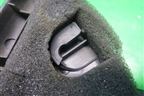 Накладка двери задней левой (уголок) для Hyundai Sonata-5 с 2001г (Соната)