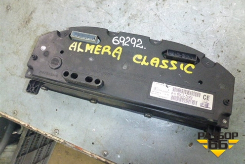 Щиток приборов МКПП (5511031900) для Nissan Almera Classic с 2006-2013г (Альмера Классик)